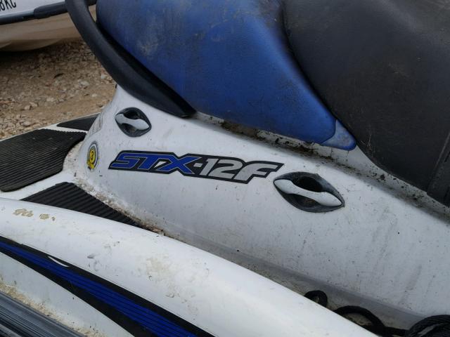 KAW34574F606 - 2006 KAWASAKI STX12F BLUE photo 9