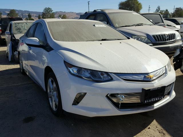 1G1RC6S58HU215147 - 2017 CHEVROLET VOLT LT WHITE photo 1