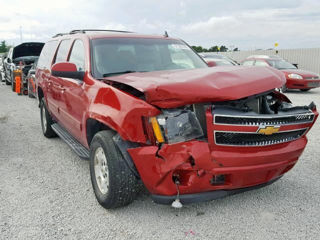 1GNSKJE73CR301254 - 2012 CHEVROLET SUBURBAN K RED photo 1