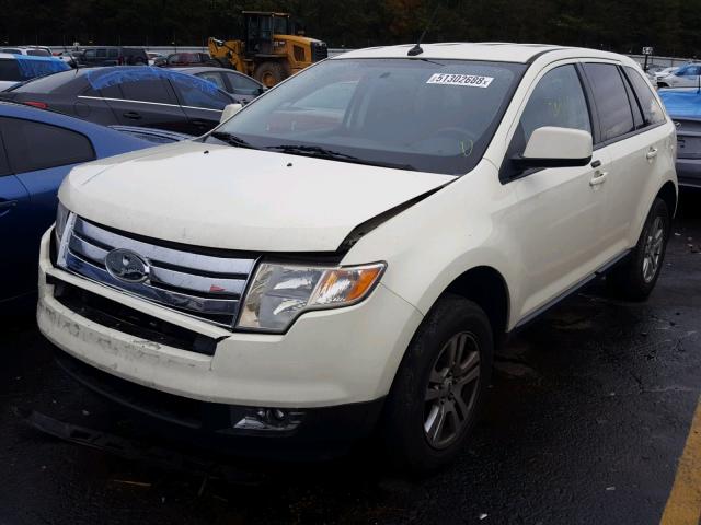 2FMDK38C37BA53372 - 2007 FORD EDGE SEL CREAM photo 2