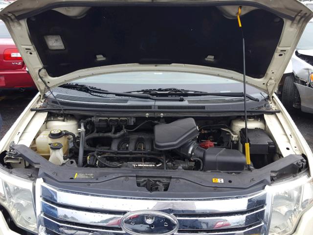 2FMDK38C37BA53372 - 2007 FORD EDGE SEL CREAM photo 7