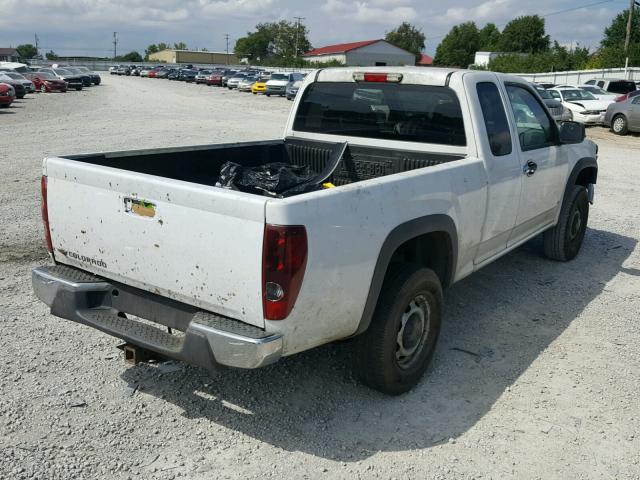 1GCDT19EX88149798 - 2008 CHEVROLET COLORADO WHITE photo 4