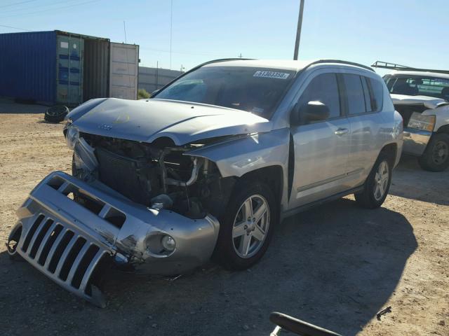 1J4NT4FB4AD608959 - 2010 JEEP COMPASS SP SILVER photo 2