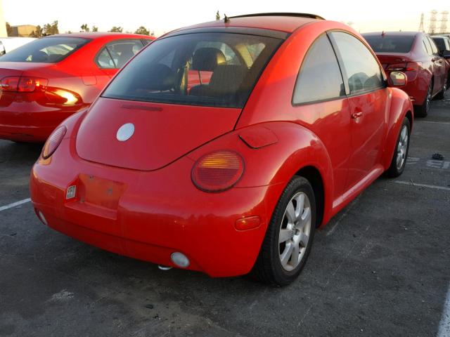 3VWDD21C23M429097 - 2003 VOLKSWAGEN NEW BEETLE წითელი ფოტო 4