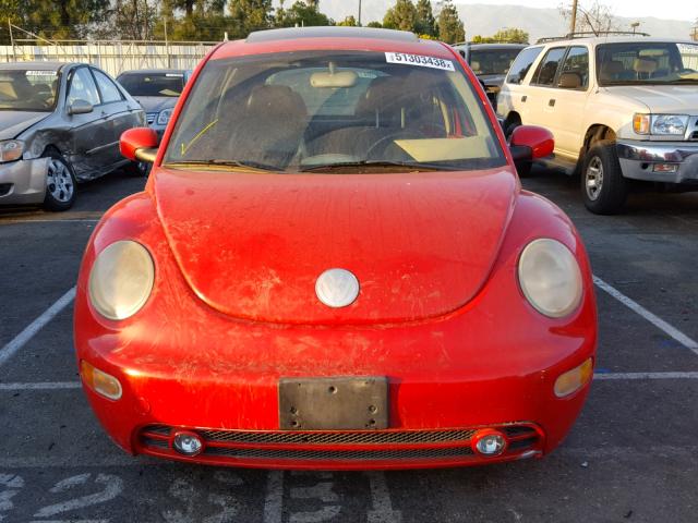 3VWDD21C23M429097 - 2003 VOLKSWAGEN NEW BEETLE წითელი ფოტო 9