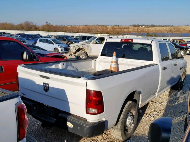 3C6TD4HT9CG280869 - 2012 DODGE RAM 2500 S WHITE photo 4