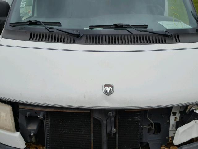 2B6HB11Y3XK502084 - 1999 DODGE RAM VAN B1 WHITE photo 7