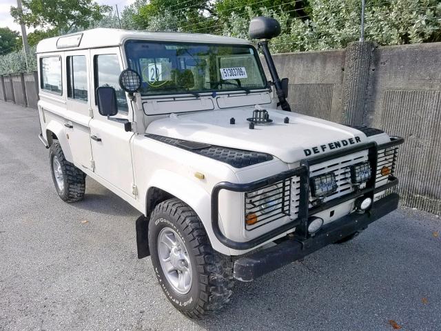 SALLDHMB8FA388863 - 1989 LAND ROVER 110 WHITE photo 1