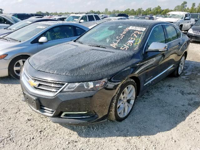 1G1145SL3EU124365 - 2014 CHEVROLET IMPALA LTZ BLACK photo 2