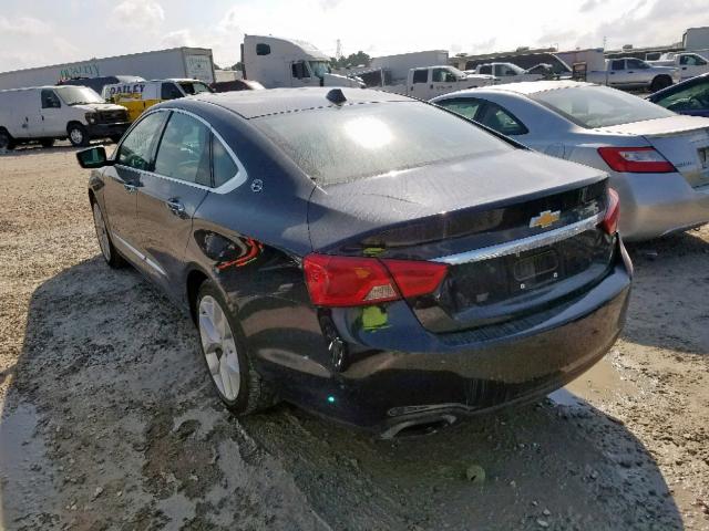 1G1145SL3EU124365 - 2014 CHEVROLET IMPALA LTZ BLACK photo 3