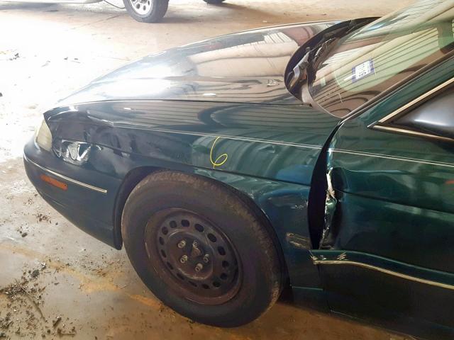 2G1WL52M2V9187505 - 1997 CHEVROLET LUMINA BAS მწვანე ფოტო 9