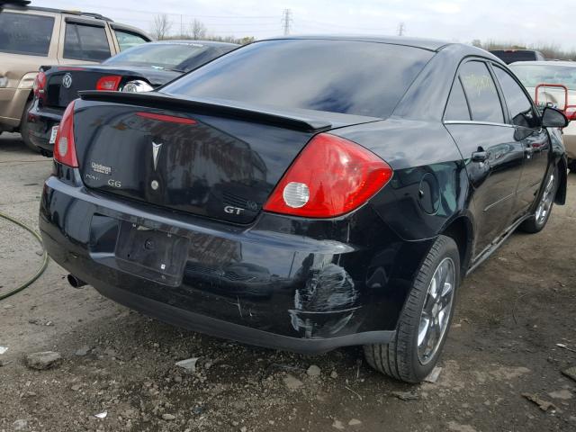 1G2ZH528254110939 - 2005 PONTIAC G6 GT BLACK photo 4