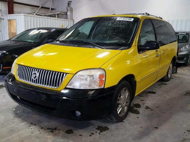 2MRDA23295BJ04951 - 2005 MERCURY MONTEREY P YELLOW photo 2