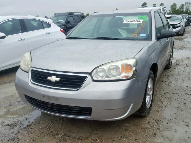 1G1ZS58F67F113443 - 2007 CHEVROLET MALIBU LS 银色 照片 2