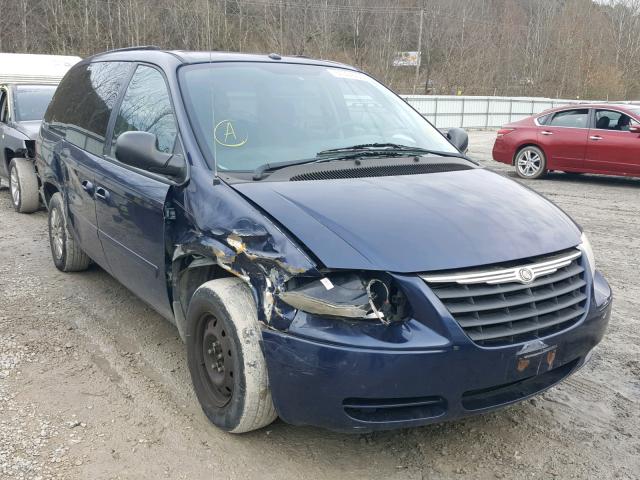 2A4GP44R56R771573 - 2006 CHRYSLER TOWN&COUNT BLUE photo 1