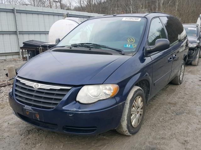 2A4GP44R56R771573 - 2006 CHRYSLER TOWN&COUNT BLUE photo 2