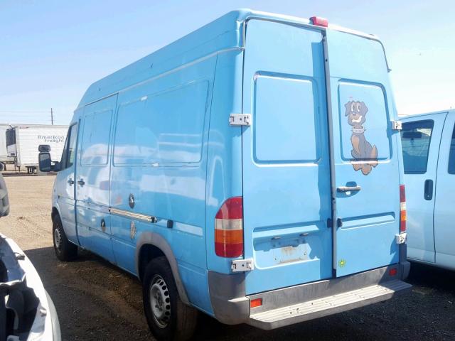 WD0PD644855820105 - 2005 DODGE SPRINTER 2 BLUE photo 3