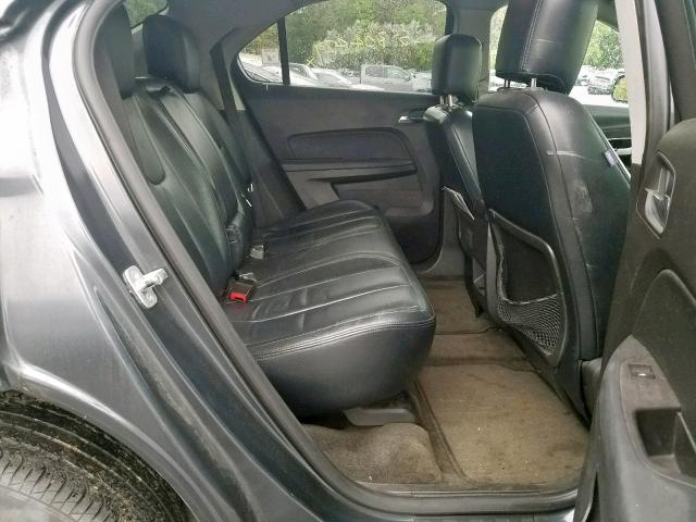 2CNFLEEW5A6237633 - 2010 CHEVROLET EQUINOX LT GRAY photo 6