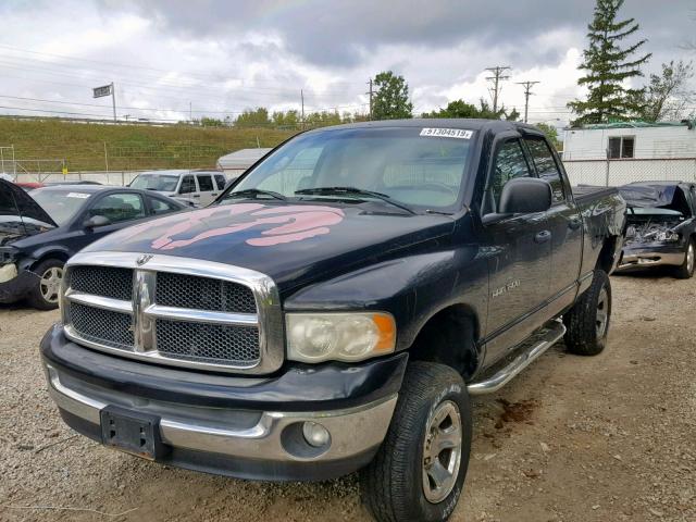 1D7HU18N73S187152 - 2003 DODGE RAM 1500 S BLACK photo 9