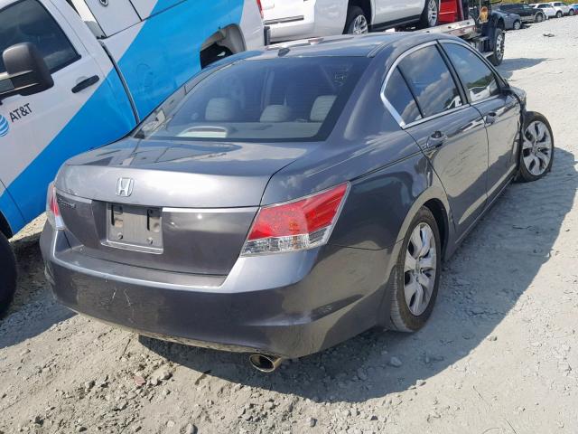 1HGCP268X9A134119 - 2009 HONDA ACCORD EXL GRAY photo 4