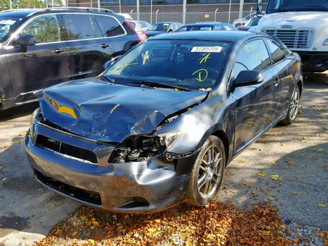 JTKDE177860085943 - 2006 TOYOTA SCION TC ნაცრისფერი ფოტო 2