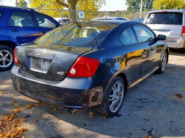 JTKDE177860085943 - 2006 TOYOTA SCION TC ნაცრისფერი ფოტო 4
