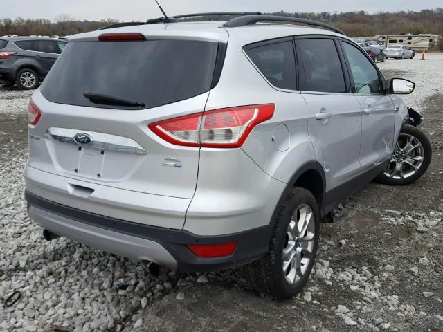 1FMCU9H98DUB70481 - 2013 FORD ESCAPE SEL SILVER photo 4