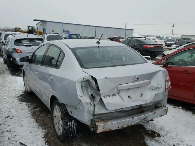 3N1AB61E57L687343 - 2007 NISSAN SENTRA 2.0 SILVER photo 3