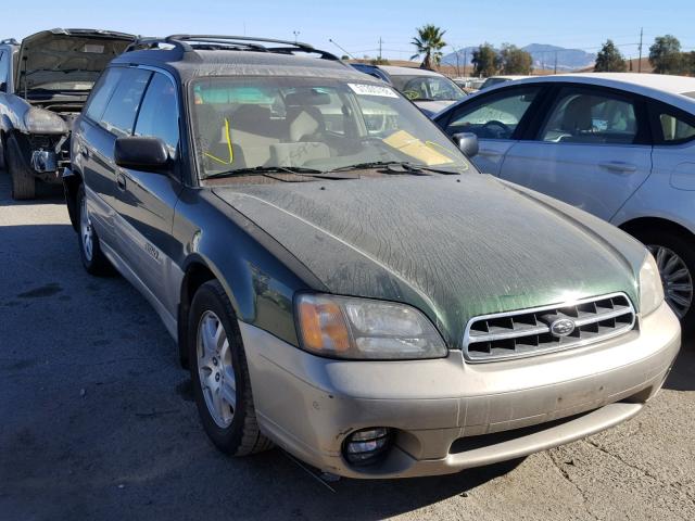 4S3BH675017616571 - 2001 SUBARU LEGACY OUT BEIGE photo 1