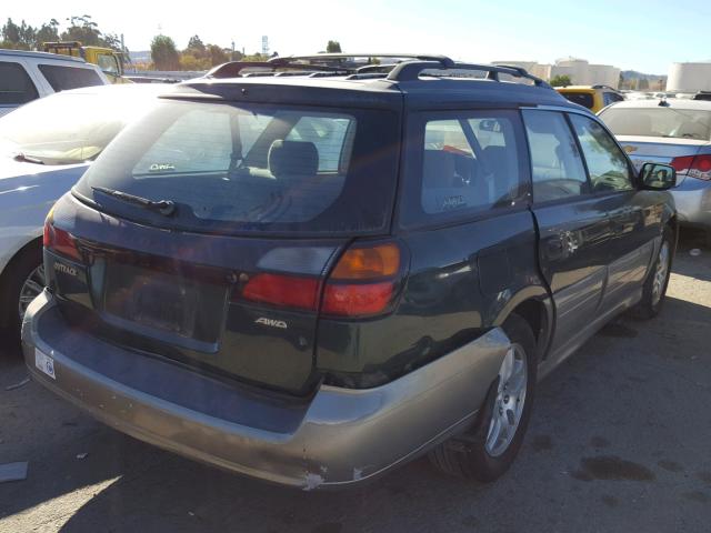 4S3BH675017616571 - 2001 SUBARU LEGACY OUT BEIGE photo 4