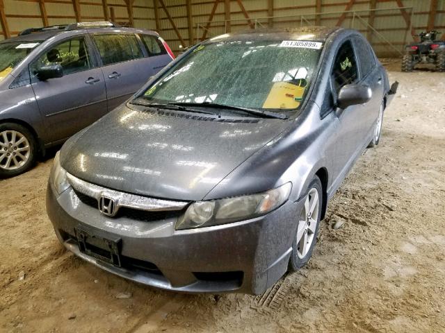 2HGFA1F66AH024259 - 2010 HONDA CIVIC LX-S Boz foto 2