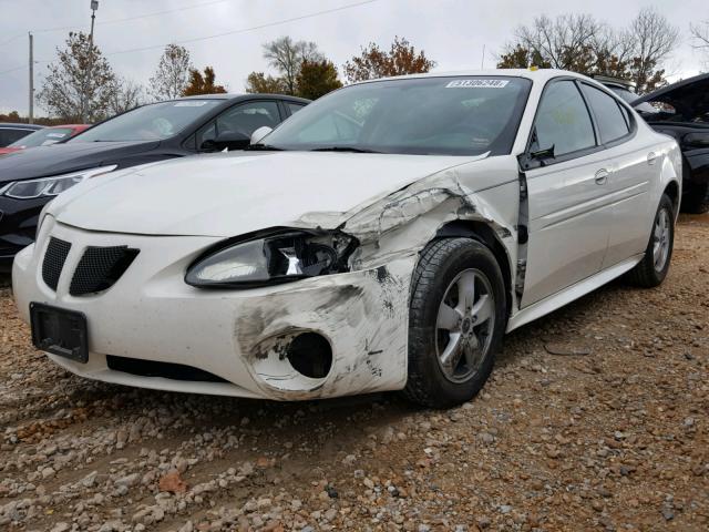 2G2WP582861235465 - 2006 PONTIAC GRAND PRIX WHITE photo 2