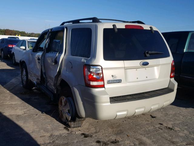 1FMCU03138KC67246 - 2008 FORD ESCAPE XLT TAN photo 3