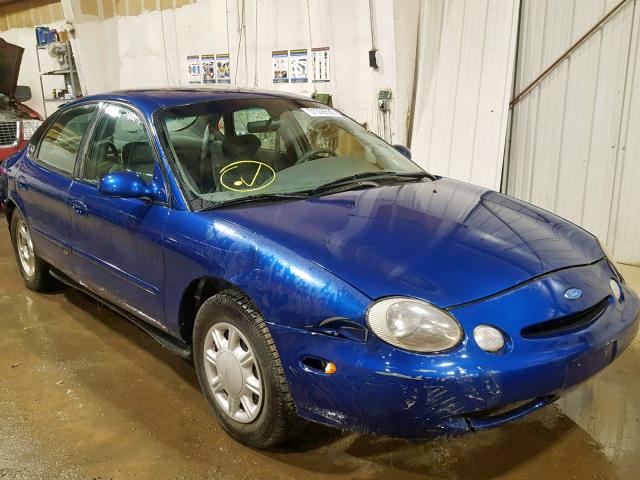 1FALP52UBVG284911 - 1997 FORD TAURUS GL BLUE photo 1