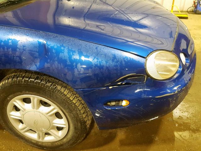 1FALP52UBVG284911 - 1997 FORD TAURUS GL BLUE photo 9