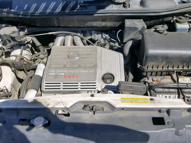 JT6HF10U1Y0127742 - 2000 LEXUS RX 300 CREAM photo 7