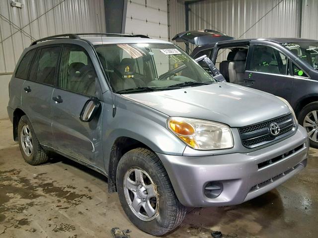 JTEHD20V456044775 - 2005 TOYOTA RAV4 SILVER photo 1