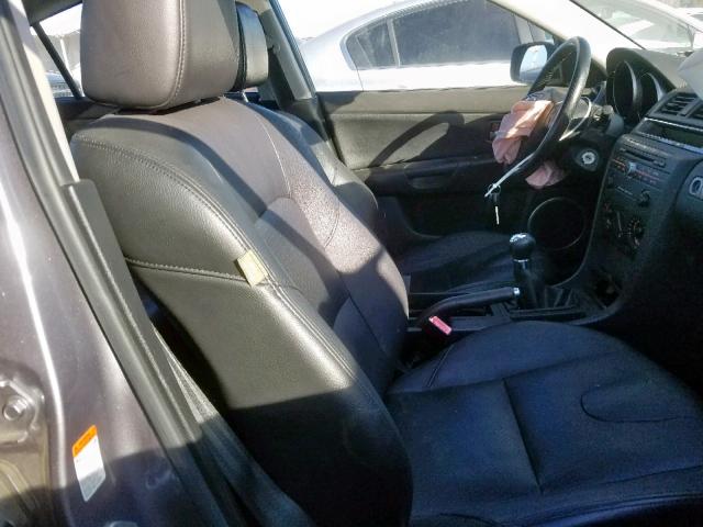 JM1BK323651232003 - 2005 MAZDA 3 S GRAY photo 5