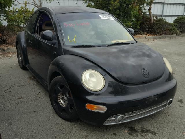 3VWCC21C1XM443030 - 1999 VOLKSWAGEN NEW BEETLE BLACK photo 1