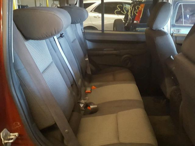 1J8HG48K88C110292 - 2008 JEEP COMMANDER MAROON photo 6