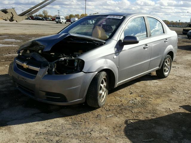 KL1TD56678B098946 - 2008 CHEVROLET AVEO BASE 灰色 照片 2