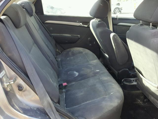 KL1TD56678B098946 - 2008 CHEVROLET AVEO BASE 灰色 照片 6