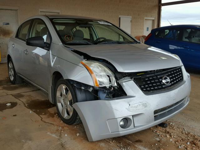 3N1AB61EX8L692698 - 2008 NISSAN SENTRA 2.0 SILVER photo 1