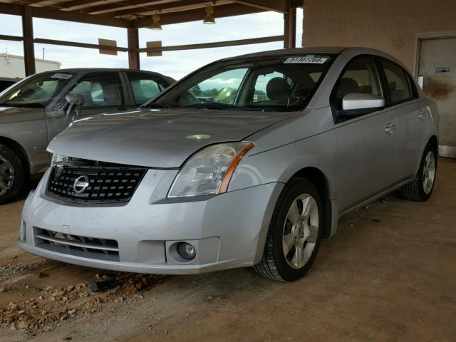 3N1AB61EX8L692698 - 2008 NISSAN SENTRA 2.0 SILVER photo 2