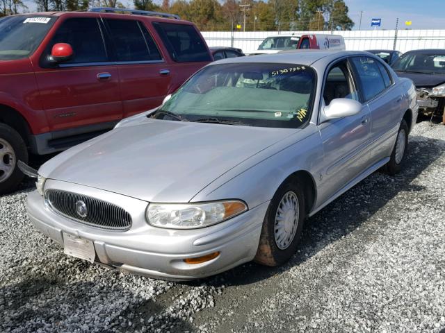 1G4HP54K814292932 - 2001 BUICK LESABRE CU SILVER photo 2