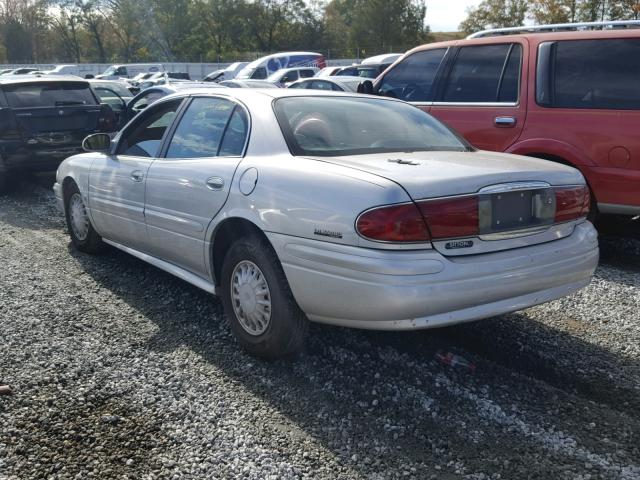 1G4HP54K814292932 - 2001 BUICK LESABRE CU SILVER photo 3