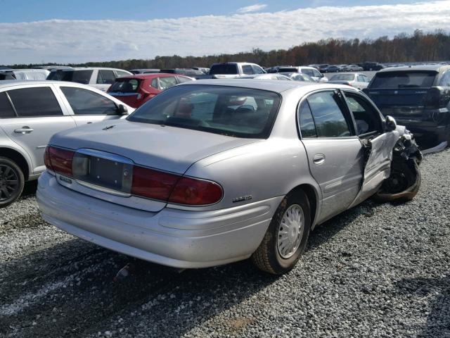 1G4HP54K814292932 - 2001 BUICK LESABRE CU SILVER photo 4