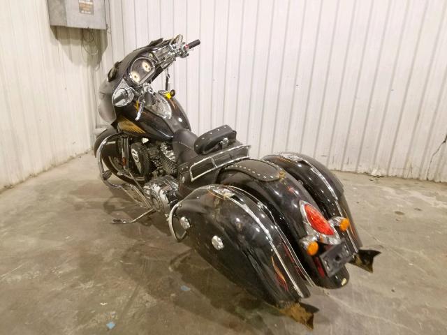 56KTCAAA7E3315766 - 2014 INDIAN MOTORCYCLE CO. CHIEFTAIN BLACK photo 3