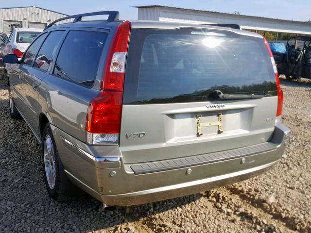 YV1SW592162575790 - 2006 VOLVO V70 2.5T GRAY photo 3