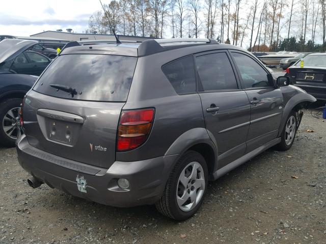 5Y2SL67857Z427100 - 2007 PONTIAC VIBE GRAY photo 4